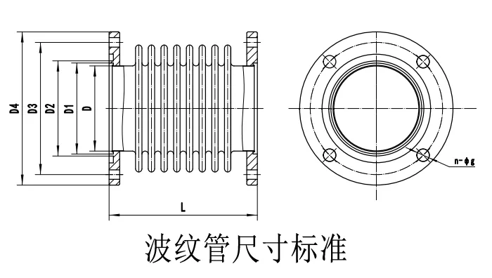 高真空波纹管接口 图1